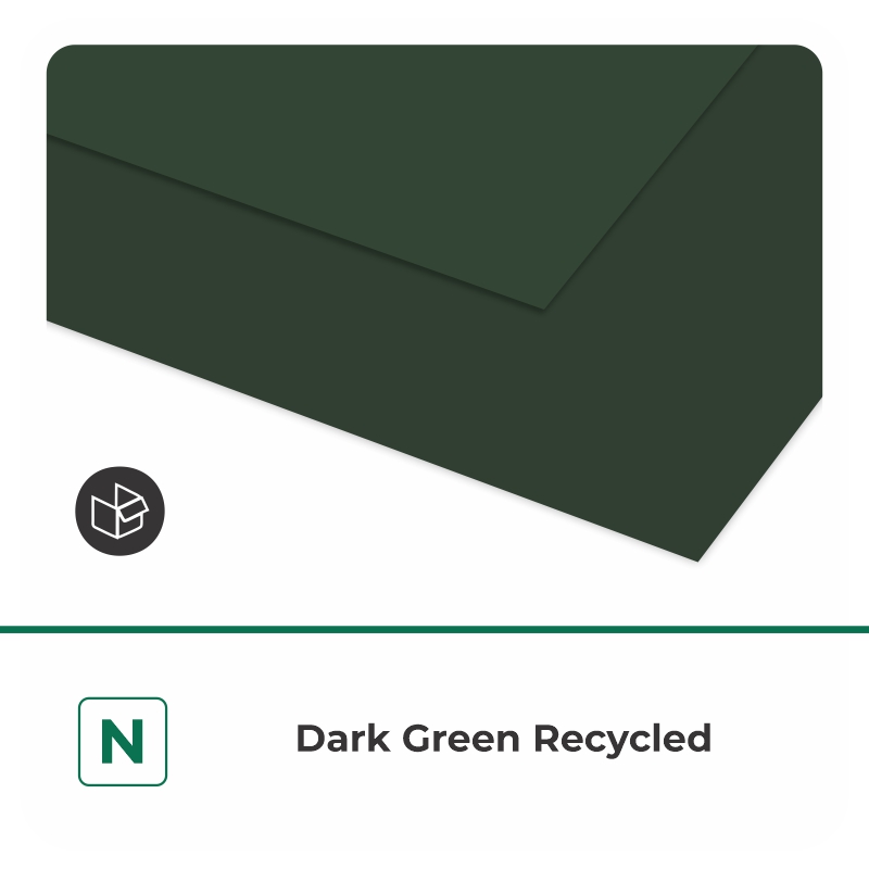 Dark Green Recycled