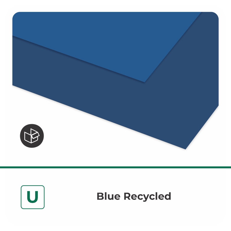 Blue Recycled