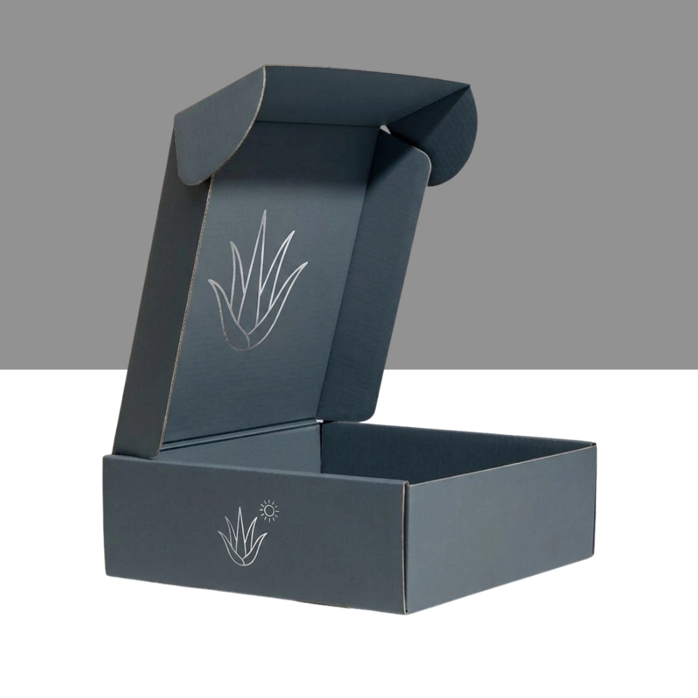 Custom Mailer Boxes (4) Premium custom mailer boxes with printed branding for secure ecommerce shipping and product presentation