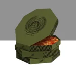 Custom pizza boxes with logo printing for takeaway, delivery, and UK food businesses