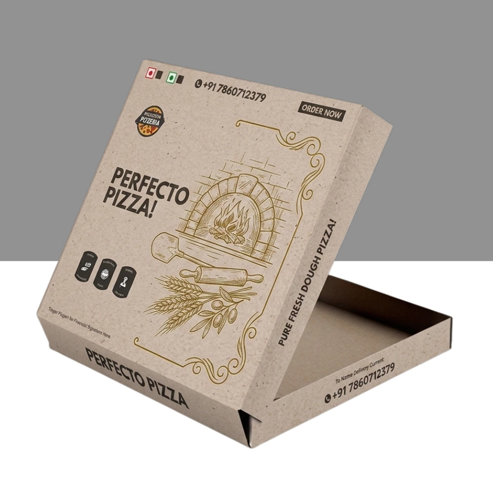 Custom Pizza Boxes Custom Pizza Boxes with Logo Printing UK