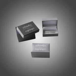 The custom printed cufflinks packaging
