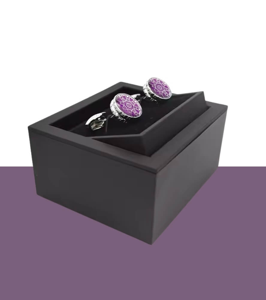 samples of custom cufflink boxes