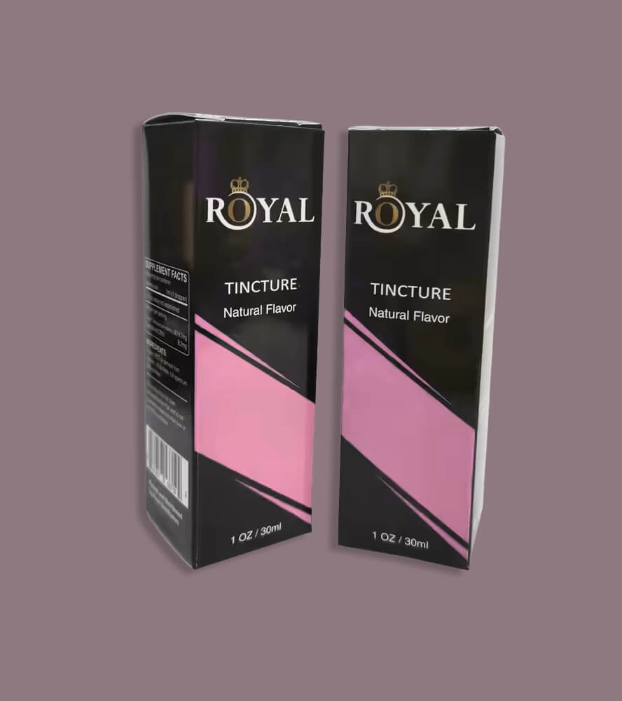Samples of Custom Tincture Packaging