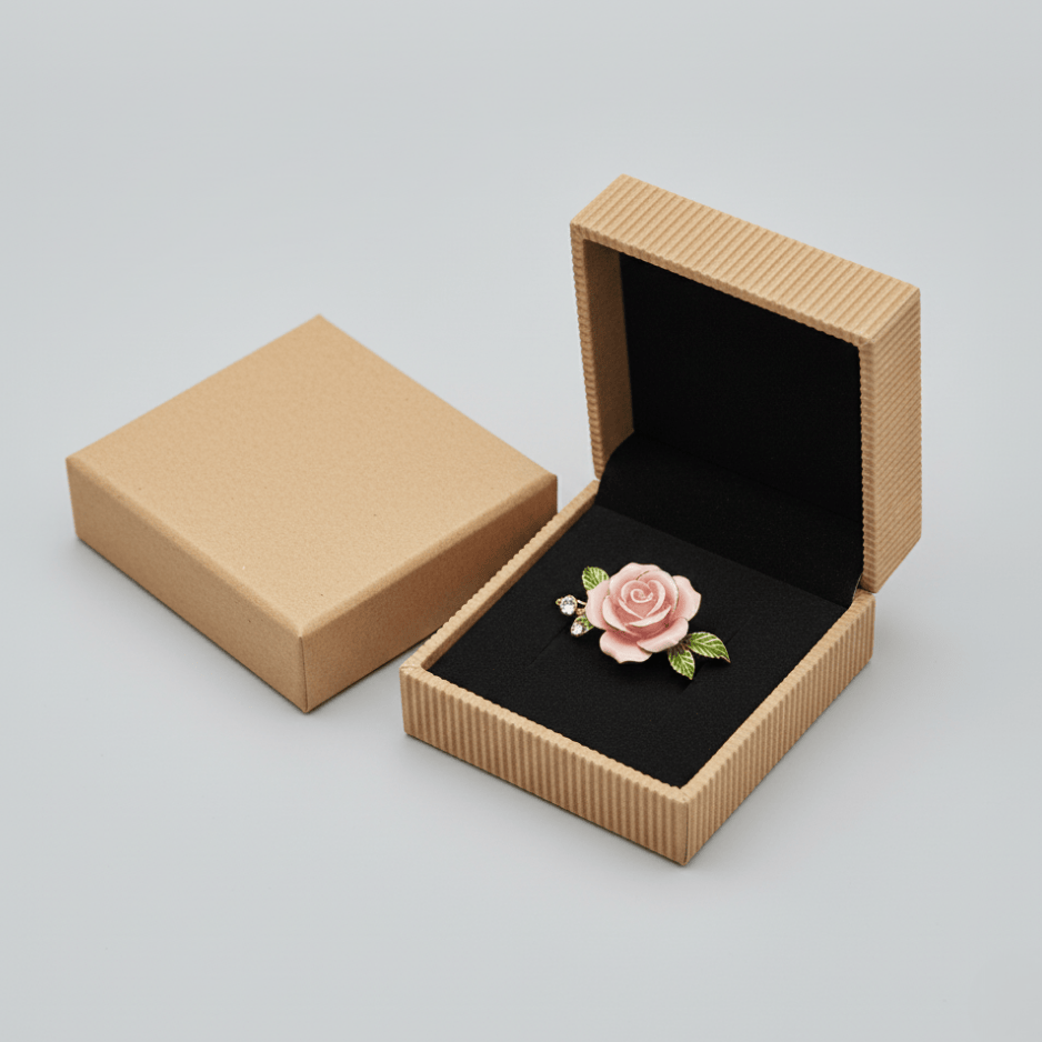 Printing Brooch Box