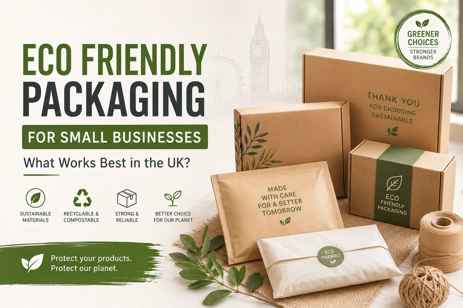 Eco Friendly Packaging for Small Businesses: What Works Best in the UK?