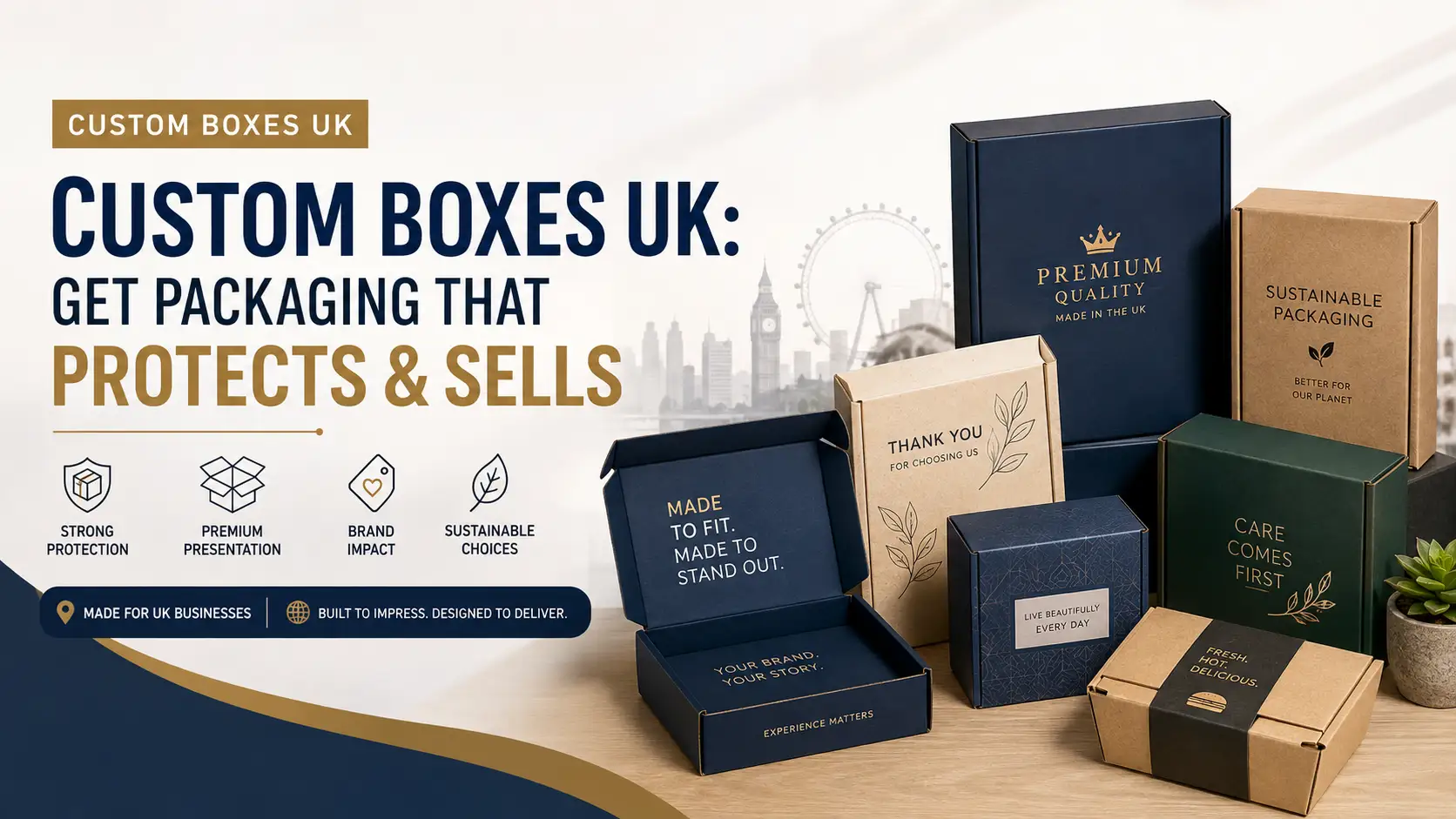 Custom Boxes UK: The Complete Guide to Packaging That Protects, Impresses and Sells