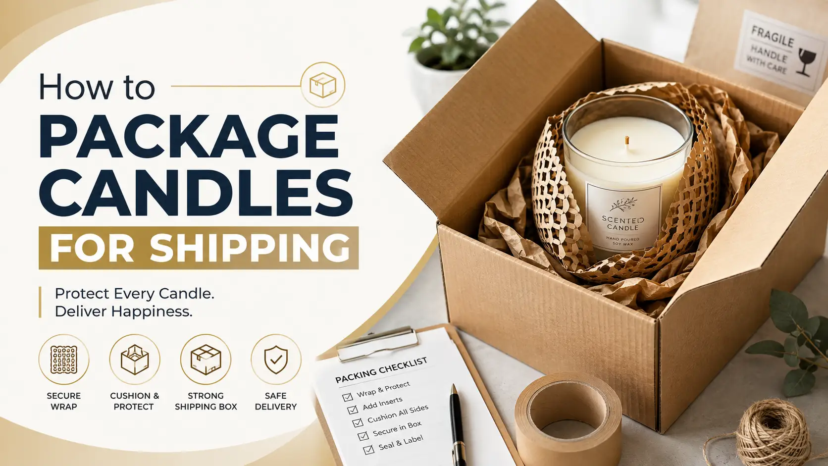 How to Package Candles for Shipping Without Breakage